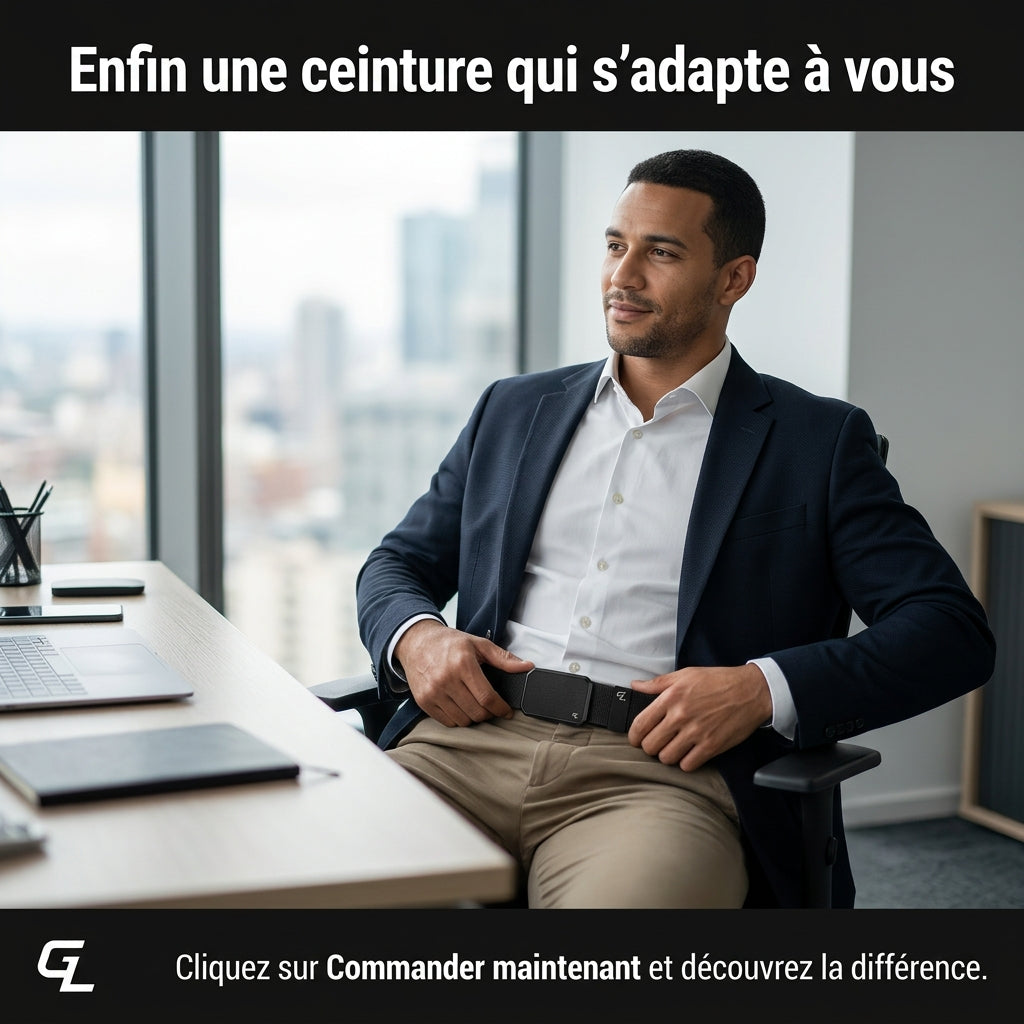 Ceinture Magnétique Ajustable — Confort Total