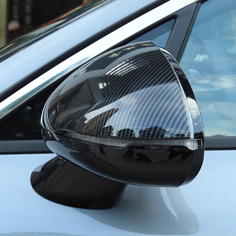 CarboGarde appliqué sur rétroviseur de voiture
